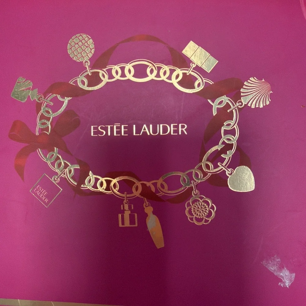 Estée Lauder Makeup Palette Gift Box 16 Lip 30 Shadow 4 Blush -Box Has Wear